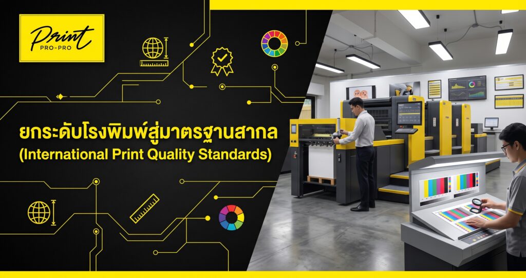 ยกระดับโรงพิมพ์สู่มาตรฐานสากล (International Print Quality Standards)